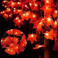 Girlanda świetlna 20 LED liście jesień 3m