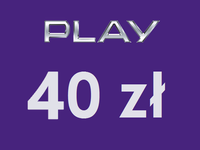 Doładowanie PLAY 40zł