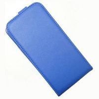 Etui Rubber Sony Z2 Mini - Kabura Pionowa w Niebieskim Kolorze