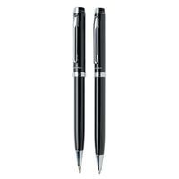 Zestaw piśmienny, długopis i ołówek automatyczny Luzern Czarny