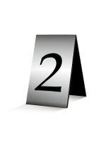 numer numerki na stolik stojak do restauracji rezerwacja na stół logo