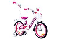 Rower rowerek dla dziewczynki 16" KARBON KITTY fioletowo-biały NOWY 2021