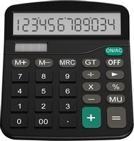 Kalkulator Biurkowy Z Funkcją Standardową Czarny
