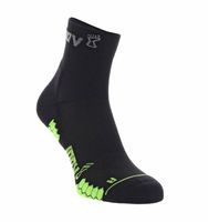 Skarpety inov-8 TrailFly Sock Mid. Czarno-zielone. Dwupak. 35 - 39