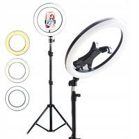 Ring Lampa pierścieniowa LED na tablet i telefon