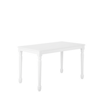 Stół do jadalni 120 x 75 cm biały CARY