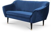 Sofa tapicerowana w stylu skandynawskim do salonu SN-0026