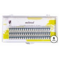 IBRA Natural Knot-Free 0.07-C-8mm kępki rzęs