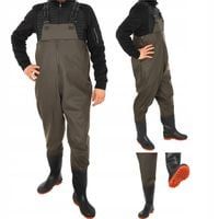 SPODNIE WĘDKARSKIE MĘSKIE WODERY SPODNIOBUTY R. 43