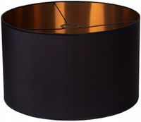 Abażur KLOSZ lampa Czarno Miedziany/Złoty 20/25 cm