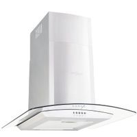 Okap kuchenny LED, ścienny, stal nierdzewna, 60 cm, 756 m³/h