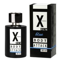 Perfumy X-Phero Body Attack Blue for men, 50 ml