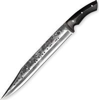 Nóż Myśliwski ze Stali Skórzana Pochwa 44cm