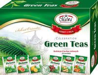 Malwa Celebration Green Teas Kolekcja 6 herbat zielonych 60 g (6 x 5 x 2 g)