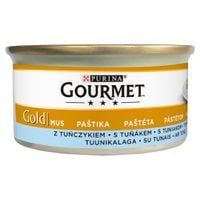 Gourmet Gold Karma dla kotów mus z tuńczykiem 85 g