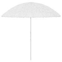 Emaga Parasol plażowy, biały, 300 cm
