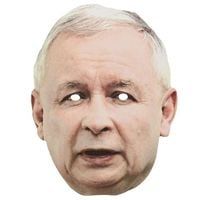 Maska papierowa "Jarosław Kaczyński", Powergift