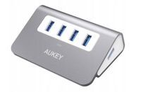 Hub Aukey USB CB-H5 Ciemno-Szary