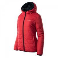 Dwustronna damska kurtka trekkingowa 2w1 Hi-Tec Halden czarno-czerwona rozmiar XL