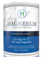 Magnez Health Now - Cytrynian magnezu proszek 300 g