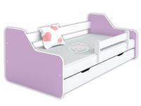 Łóżko dla dzieci DIONE II 160x80 - lawendowe