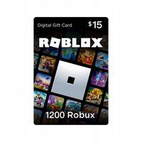 Roblox Robux 1200 RS 15$ karta kod podarunkowy