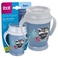 LOVI Kubek niekapek 360° z uchwytami 250 ml JUNIOR Wild Soul Boy