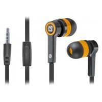 Słuchawki z mikrofonem Defender PULSE 420 douszne 4-pin czarno-pomarańczowe