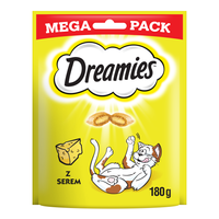 DREAMIES Mega Pack 180g - przysmak dla kota z pysznym serem