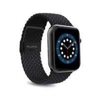 Puro Loop Band - Pleciony pasek do Apple Watch 38/40 mm (czarny)