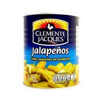 Meksykańska Papryka Chili Jalapeno Cała w Zalewie "Chiles Jalapenos en Escabeche" 2,8kg Clemente Jacques