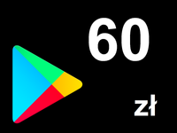 Karta Google Play 60 zł Kod Prepaid Klucz Android
