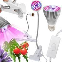 LAMPA LED DO WZROSTU UPRAWY ROŚLIN 30W 3000lm E27