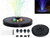 Solarna FONTANNA z Pompką do Oczka Wodnego LED RGB 150L/h ZD70G