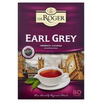 Sir Roger Earl Grey Herbata czarna ekspresowa 120 g (80 torebek)