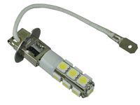 żarówka LED H3 13 SMD biała zimna 12v 24v wysoka jakość dzienne DRL