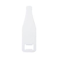 Otwieracz do butelek 3,5 x 11,6 cm do sublimacji - biały