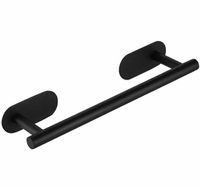 Stalowy UCHWYT na Ręcznik Ścierkę Naścienny 40cm czarny AG945A