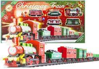 Kolejka christmas train na baterie 430cm