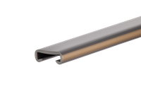 Listwa poręczowa PCV LUX, poręczówka 40x8mm ciemnoszary/mosiądz 1 mb