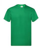 Koszulka robocza t-shirt BHP bluzka z krótkim rękawem uniwersalna zielona Fruit of the Loom Original T L