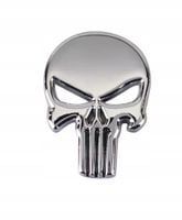 Emblemat naklejka samochód Punisher czaszka skull