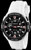 Xonix Duży i lekki sportowy zegarek, podświetlenie, uniwersalny model, WR 100M, antyalergiczny