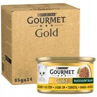 Purina Gourmet Delight Mokra karma dla kotów z kurczakiem 85 g x 24 sztuk