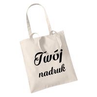 Torba bawełniana na zakupy z Twoim nadrukiem