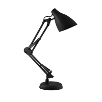 DIAN lampa biurkowa. 60W stalowa, czarna