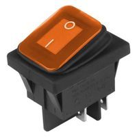 Przełącznik elektryczny DC 12V/24V AC 125V-250V (żółty)
