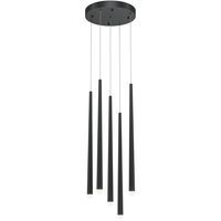 Wisząca lampa Cascade MOD132PL-L28BK2 Maytoni LED 30W 4000K sople czarna