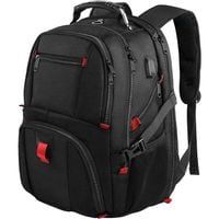 Plecak podróżny MATEIN z przegrodą na laptopa 17,3”, kolor czarny, 49x38x26 cm