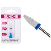 SUNONE Frez ceramiczny do paznokci, hybrydy, żelu stożek średni niebieski